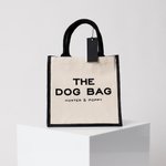 Sac à main personnalisé avec le nom du chien, sac à main amusant et sincère, cadeau d'anniversaire pour l'amoureux du chien/le propriétaire de l'animal.