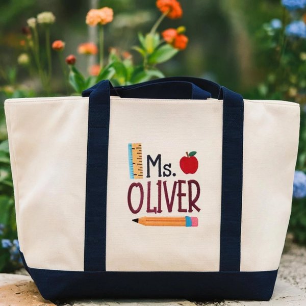 Sac à dos imprimé personnalisé pour enseignants, sac à bandoulière polyvalent pour l'école, sac quotidien pour la rentrée des classes, cadeau pour les enseignants