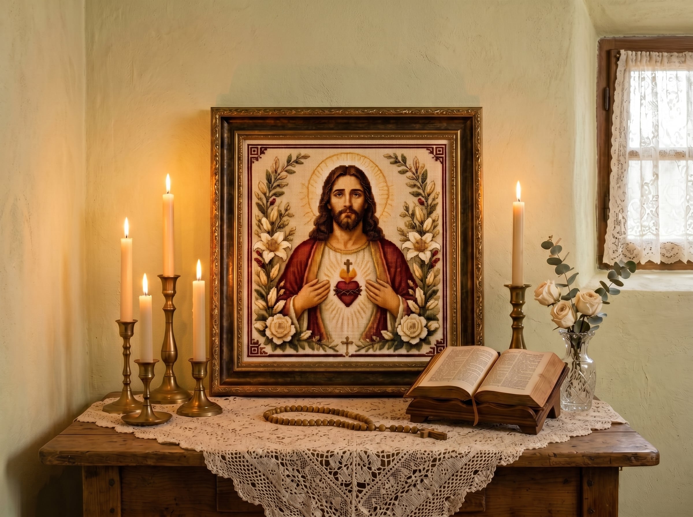 Prayer Corner Decor