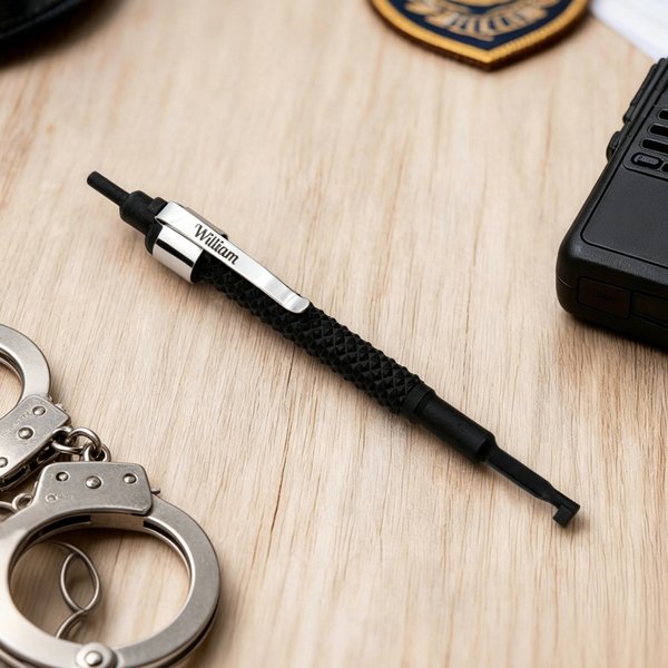 Personalisierte Nachahmung Handschelle Schlüssel geformt Accessoire mit Namen Geburtstag Graduierung Geschenk für Polizeiakademie Absolventen